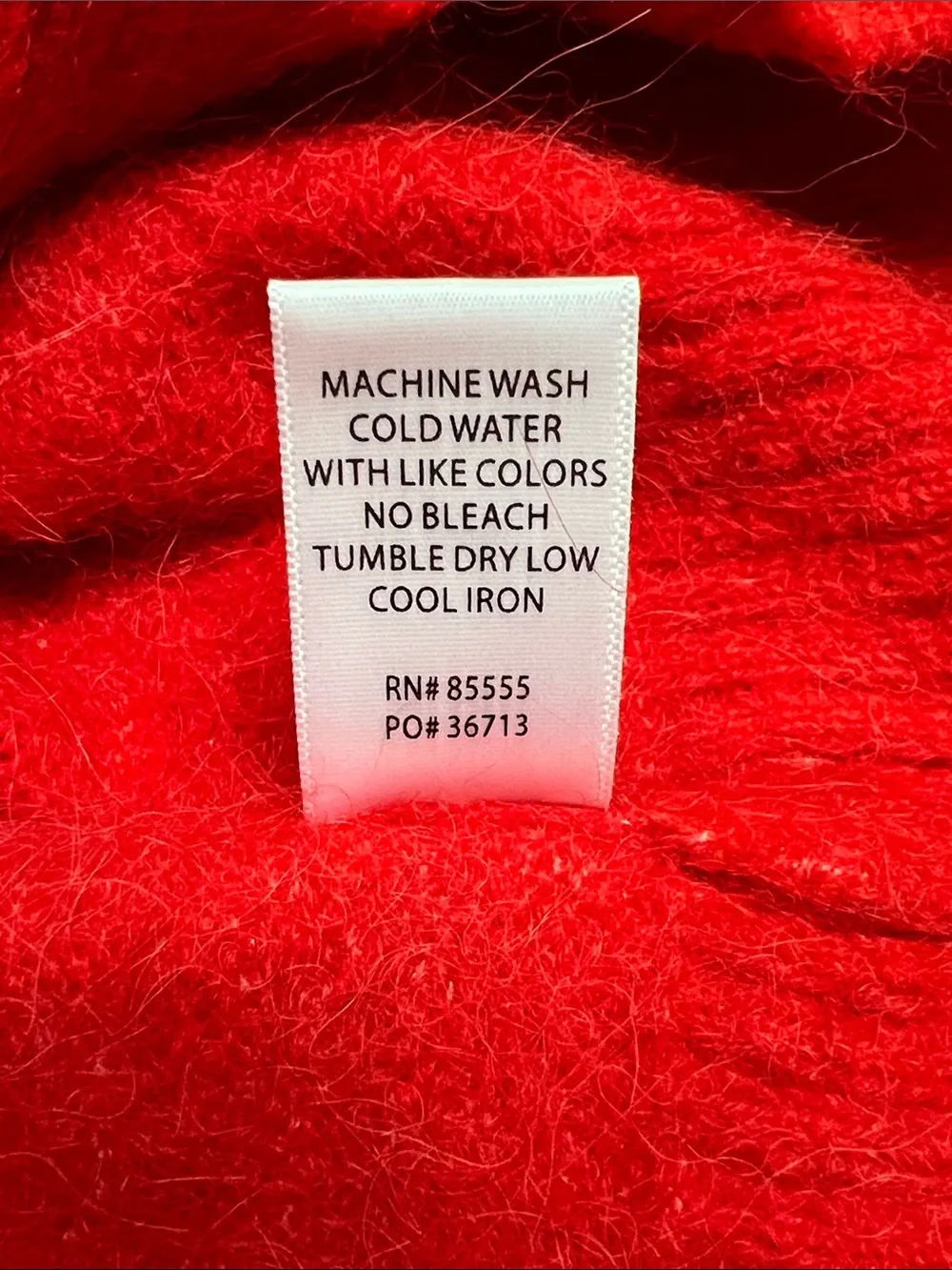 NWT Pistola Sara Shrunken Crewneck Alpaca Sweater In Rogue Red